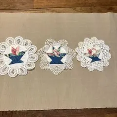 C*i様 コースター3点　パッチワーク　ハンドメイド