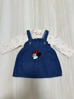 美品　ジャンパースカート　トップス　セット　ディズニーベビー