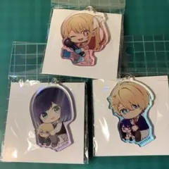 推しの子　ぎゅぎゅっとアクリルキーホルダー　ルビー　アクア　他3つセット