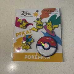 USJ 25周年 ピカチュウ ポケモン ピンズ&缶バッジセット - メルカリ