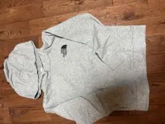 ノースフェイス グレーパーカー 150cm