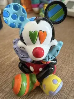 Disney スティッチ フィギュア カラフル Romero Britto - メルカリ