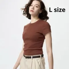 UNIQLO ミニT ダークブラウン　半袖