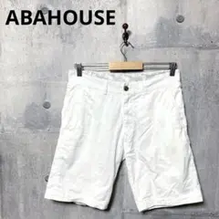 ABAHOUSE アバハウス メンズ ホワイト チノショーツ 2のサムネイル