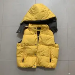 ベビー用アウター　ダウンbabyGap フード付きダウンベスト 90cm