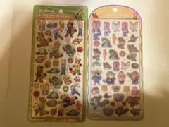 ズートピアボンボンドロップ　コットンパフシールセット