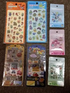 ズートピア　モンスターズインク　スンスン　クレしん　ぷくぷくシール　デコパーツ