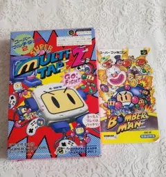 スーパーファミコン スーパーマルチタップ２ ボンバーマン ※箱と説明書のみ