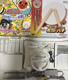 【値下げ】Wii体感セット WiiFitバランスボード＋太鼓＋ソフト付！