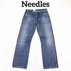 Needles サイドライン デニムパンツ S 日本製 コットン100%のサムネイル