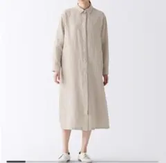 無印良品　M　リネンワンピース