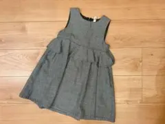 【完売商品・クリーニング済】フォーマルワンピース　チェック柄　セレモニー