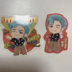 TinyTAN タイニータン グミ ステッカー シール RM 2枚セット