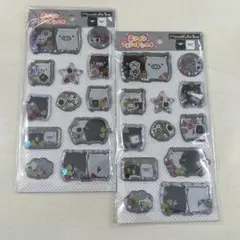 正規品 新品未開封 エアインマスコットシール モノクロブー サンエックス　2枚