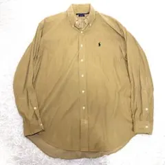 【Ralph Lauren】BLAKE コーデュロイシャツ ベージュ M
