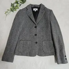 ヘリンボーン テーラードジャケット