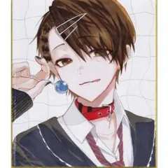 【手描きイラスト】オリジナル色紙/原画/一点物