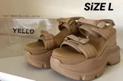 YELLO NAKED DOUBLE SNEAKER SANDALS Lのサムネイル