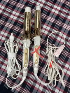 38mmのみ　海外兼用　クレイツイオン　カールヘアアイロン コテ