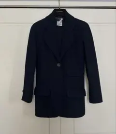 CHANEL テーラードジャケット ネイビー38 ココマークボタン