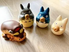 トトロ ネコバス フィギュアセット 4体 指人形