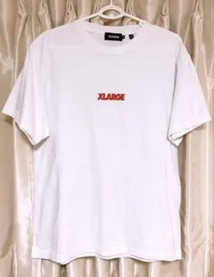 XLARGE 刺繍ロゴTシャツ ホワイト Mサイズ