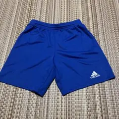 adidas 青 ハーフパンツ 150