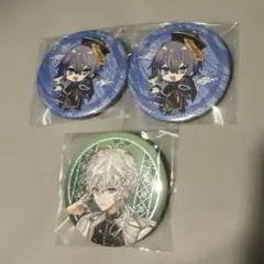 Dytica 2th 缶バッジ　叢雲カゲツ　小柳ロウ　2周年