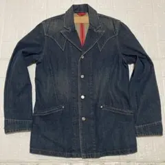 EDWIN ５０３sウエスタンデニムジャケット　Mサイズ　インディゴ 赤ステッチ
