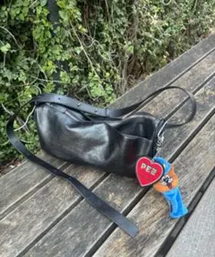 ear PAPILLONNER ミニスワローマチショルダーバッグ ブラック