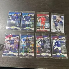 サッカー日本代表 オフィシャルカード 8枚セット