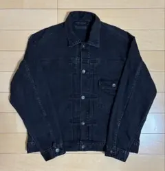UNIQLO デニムジャケット L ダークグレー