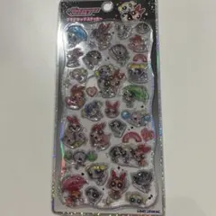 パワーパフガールズ　プチドロップステッカー　ボンボンドロップシール
