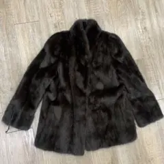d*3様 11m99 SAGA MINK サガミンク ブラウン 毛皮コート