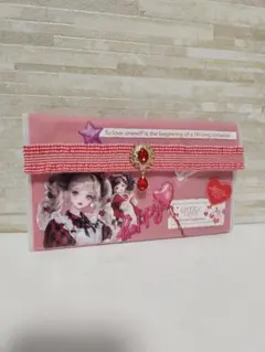 蛇腹ファイル(トレペTYPE赤)素材付き❤️