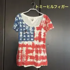 トミーヒルフィガー レディース　Tシャツ　大きめXSサイズ