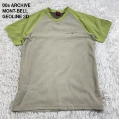 00s ARCHIVE mont-bell Geoline 3D Tee