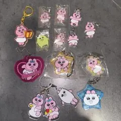 おぱんちゅうさぎアクリルキーホルダーセット