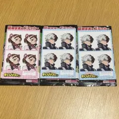 僕のヒーローアカデミア 麗日お茶子 轟焦凍証明写真風ステッカー まとめ売り