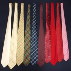 ◆ネクタイセット 多様なデザイン 10本