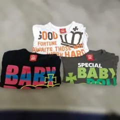 【送料込】BABY DOLL 長袖Tシャツ 3枚セット
