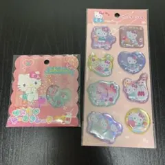 【新品】ウォーターシール　おはじきシール　ハローキティ