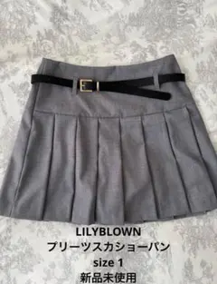 LILYBLOWN プリーツスカショーパンのサムネイル