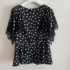 LOULOU WILLOWCHBYドットブラウスのサムネイル