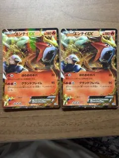 エンテイEX 009/069 BW4 2枚セット ポケモンカードのサムネイル