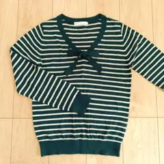 アースミュージックエコロジー ボーダーニット