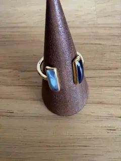 LUCAS JACK 二色ストーンリング