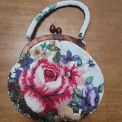 ヴィンテージ レトロ ビーズバッグ 和装小物 和装バッグ フォーマル