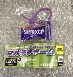 2026J1リーグ フラッグ＆ネームタグ付きマルチチャーム サンフレッチェ広島