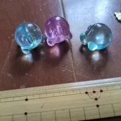 カラフルキャラクター フィギュア 3個セット
